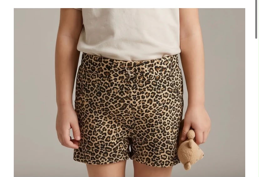 ŞORT LEOPARLI CEPLİ 2.